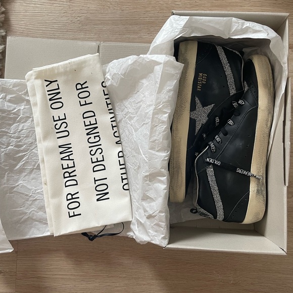 GOLDEN GOOSE MIDSTAR SNEAKERS, SZ 9 - Picture 4 of 6